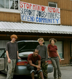 Earl Dotter, Environmental activist volunteers, Raleigh County, West Virginia, 2005.