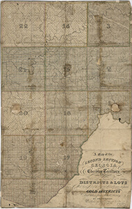 A map of the second section of that part of Georgia now known as the Cherokee Territory, 1830, Library of Congress Map Collections, 82690523.  Ellijay, in the 11th District, is not pictured on this map.