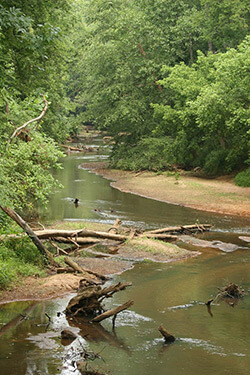 Rob and Joyce Hanssen, Lawson's Fork Creek, Spartanburg, South Carolina, 2008.