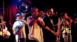 Erin Nekervis, Rebirth Brass Band, New Orleans, Louisiana, 2010.