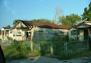 Lynn Weber, Hurricane Katrina damage, Lower Ninth Ward, New Orleans, Louisiana, 2005.