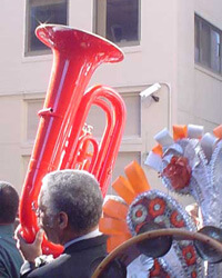 Jazz Funeral for Anthony "Tuba Fats" Lacen 