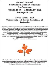 Conferences such as the one featured above investigate the relatively unexplored relationship between Native Studies and the American South.