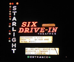 Paul Johnson, Starlight Six marquee, Atlanta, Georgia, 2005.