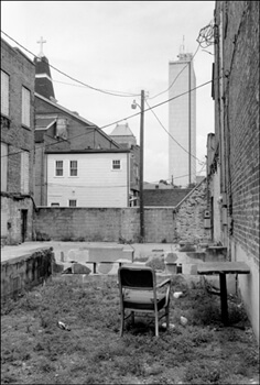 David Wharton, Outdoor Table and Chair, Mobile, Alabama 