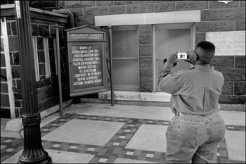 David Wharton, Tourist Photographer, Sixteenth Street Baptist Church, Birmingham, Alabama 