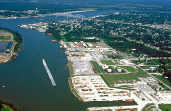 Arthur Belala, U.S. Army Corps of Engineers Digital Visual Library,  Gautreaux's hometown of Morgan City, Louisiana, 1999.