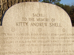 Ellen Schattschneider, The Kitty Tablet at the base of the Gateway Oak, Oxford, Georgia, 2005.