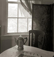 Nancy Marshall, Upstairs with coffee pot, Andalusia, Spring 2007.