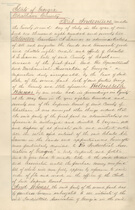 Deed of Sale for Ten Broeck Race Course, Page 1 of 4, 1872.