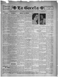 La Gaceta 11/174, July 22, 1933. University of South Florida Digital Collections.