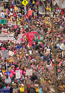 Moral Monday march on Raleigh, North Carolina, February 8, 2014. Photograph by James Willamor, CC-BY-SA 2.0. In September 2013 Dan T. Carter wrote for Southern Spaces about the tumult in North Carolina government.