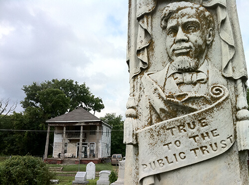 Tom Rankin, Grave of James D. Lynch, Greenwood Cemetery, Jackson, Mississippi, 2012.