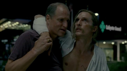 Marty and Rust, capable of doing only one thing right, from True Detective's final episode, "Form and Void," 2014. © HBO.