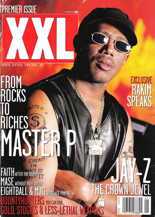 Master P on the cover of XXL Magazine, Vol. 1, Issue 1, 1997.