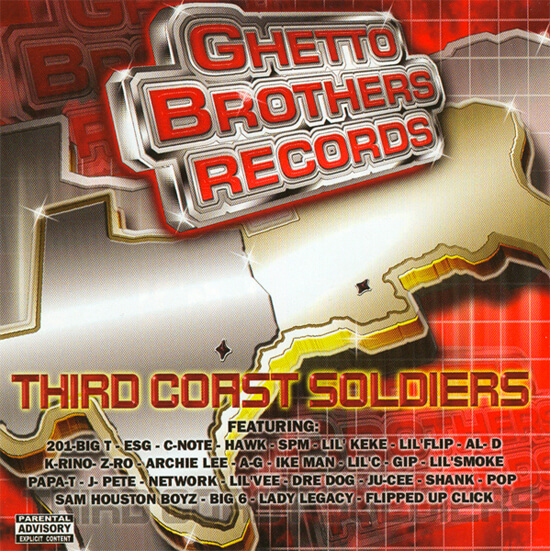 Album cover for Third Coast Soldiers by Ghetto Brothers. (Starzmusic, 2003). 