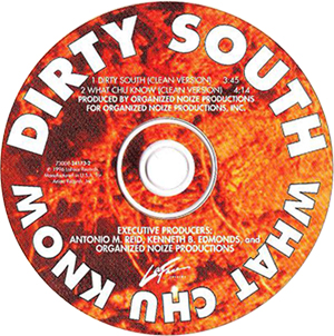 Image of CD single for “Dirty South” by Goodie Mob. (LaFace Records, 2006).