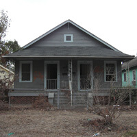 1005–1007 Jourdan Avenue. Holy Cross, New Orleans, Louisiana, November 4, 2005. Photograph by Ian J. Cohn. © Ian J. Cohn.