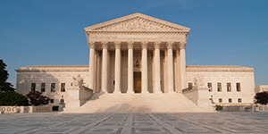 Supreme Court building in Washington, D.C., June 7, 2009. Photograph by Mark Fischer. Courtesy of Mark Fischer.