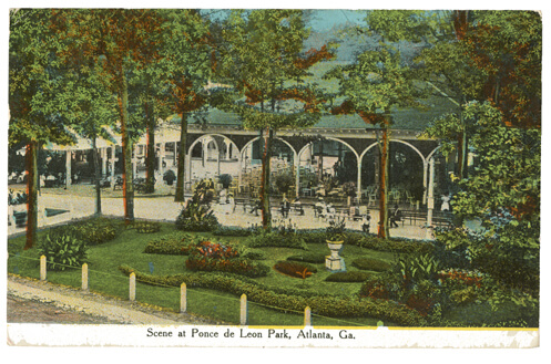 Ponce de Leon Springs Postcard