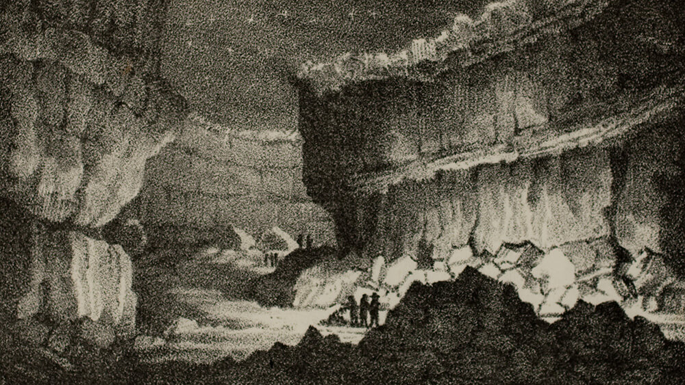 ArtStation - Landscape Study Cave Sketch 01